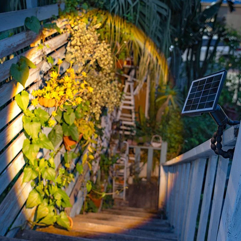 

Solar Spot Lights 3 Leds Waterproof Landscape Spotlights Dusk-to-Dawn Solar Powered Outdoor Lamp for Garden Fence Pathway Decor