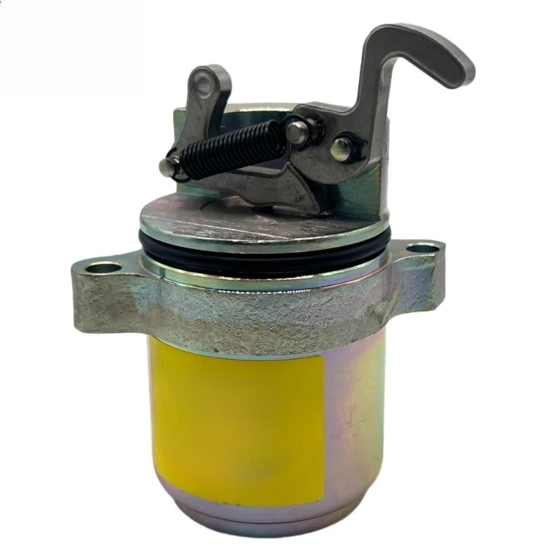 Excavator Engine Stop Solenoid Valve 24V 0427-2734 Spare Parts