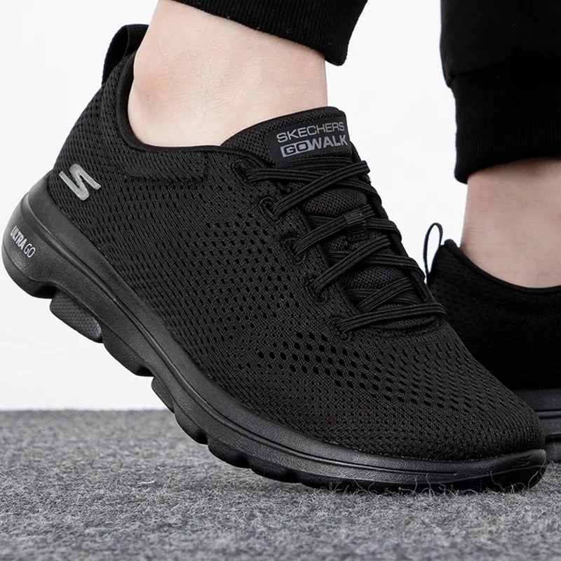 Skechers men's sneakers New summer fashion breathable casual shoes Lightweight comfortable walking shoes