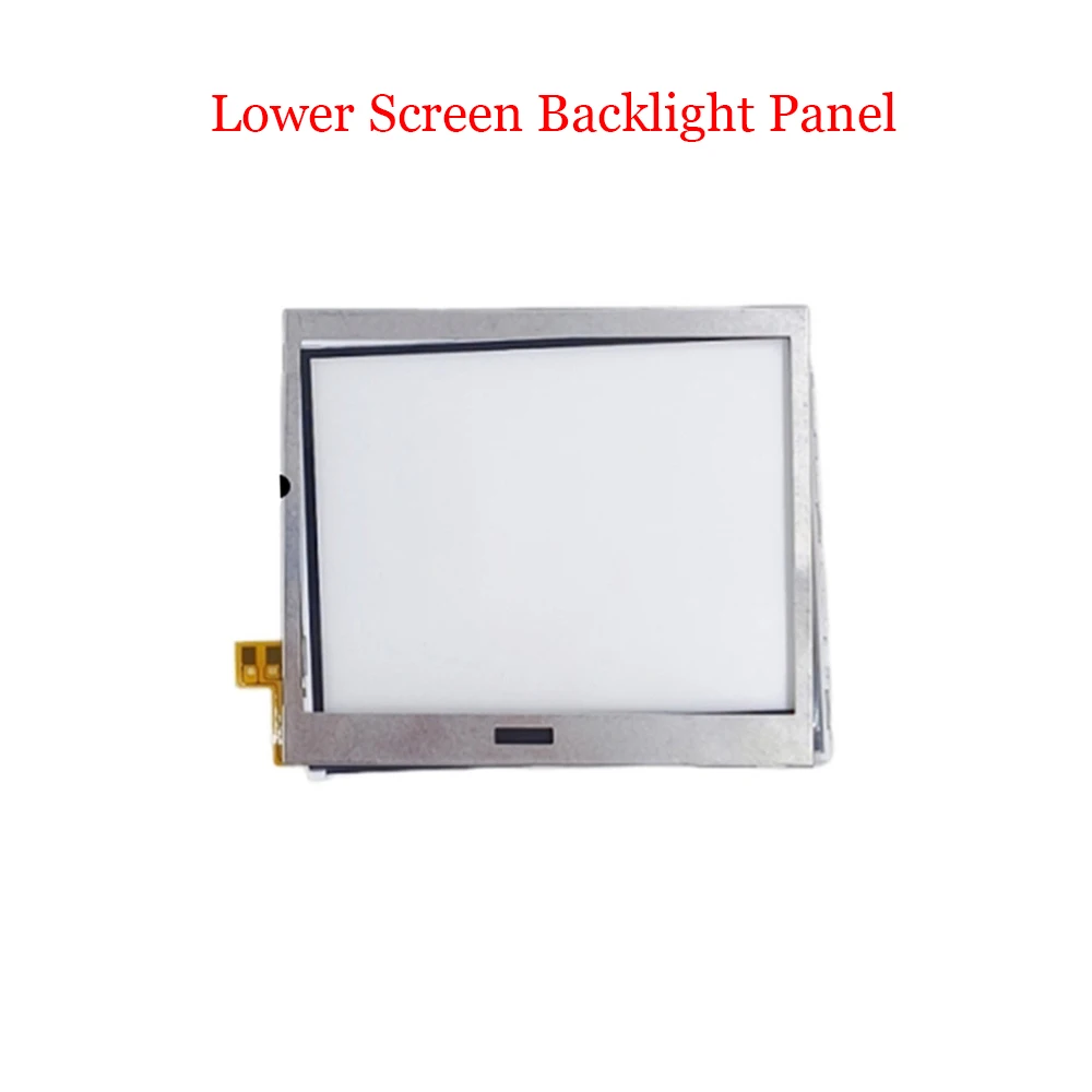 แผงหน้าจอแบ็คไลท์บนและล่างสำหรับ NDSL สำหรับซ่อมแซมเครื่อง Nintendo DS Lite อะไหล่เปลี่ยนทดแทน