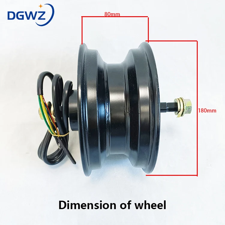 High Speed Power Torque 11 Inch 60V 72V 3000W Hub Motor For Electric Scooter