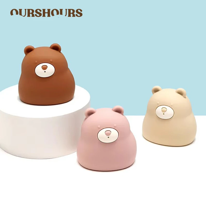 

Baby Silicone Bath Toy BPA Free Cartoon Bear Shape Fun Bathtub Gifts for Babies Squeeze Spray Toy Toddlers Bathroom Water Toys