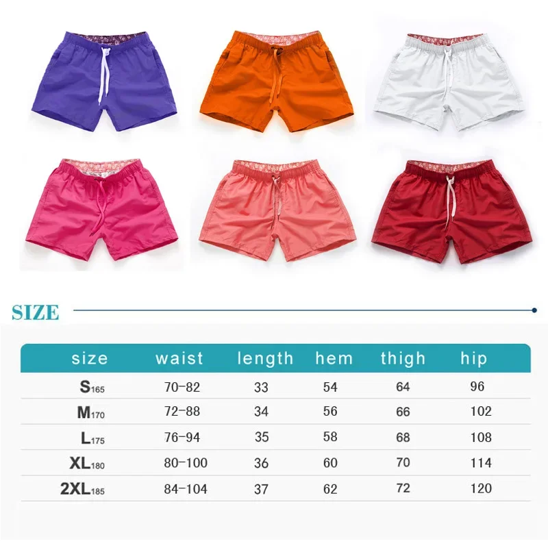 Men Casual Brand Shorts Swimsuit Pocket Quick Dry Swimming Shorts For Men Swimwear Summer Bathing Beach Wear Swim Trunks Surf