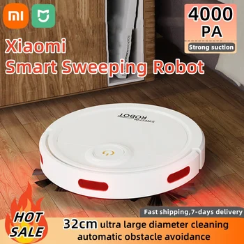 Xiaomi MIJIA التلقائي بالكامل الذكية مكانس كهربائية للكنس شفط التطهير آلة كنس الأجهزة المنزلية الذكية روبوتات التنظيف