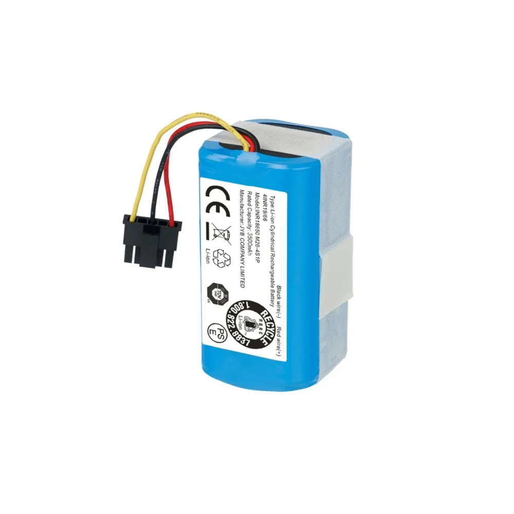 14.8V 2600mAh/3500mAh High Capacity Li-ion Battery for Xiaomi Mijia Mi Robot Mop 2 Lite MJSTL,Robot Vacuum E10