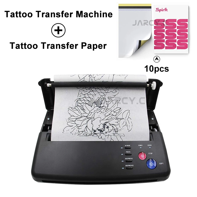 

Tattoo Transfer Machine Stencil Maker Stencils for Tattoo Photos Transfer Paper Copy for Tattoo Art Make Up Tattoo Equipment