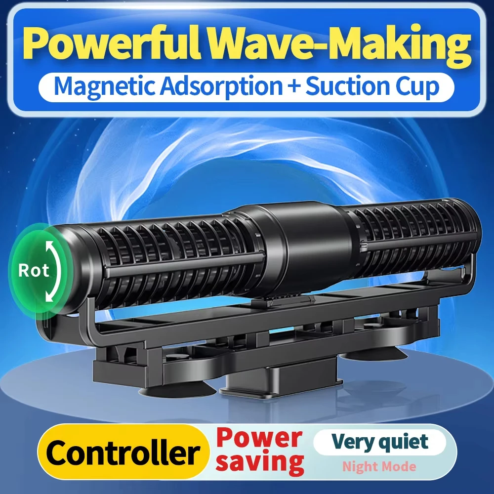 TLF Jebao CP Powerful Circulation Aquarium Water Wave Maker Pump Six Mod 18W~65W Wavemaking Pump for Fish Tank Aquariums