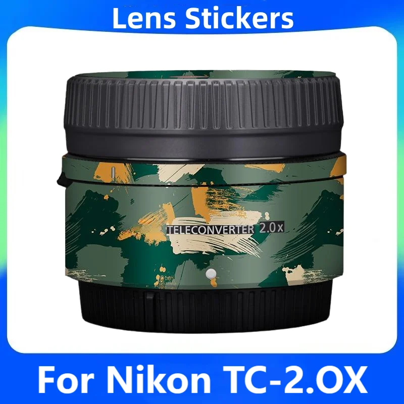 Adesivo Protetor Avançado para Nikon Z 2X Teleconverter TC-2.0x ZTC-2.0x, Skin Protetora Anti-Risco para o Corpo