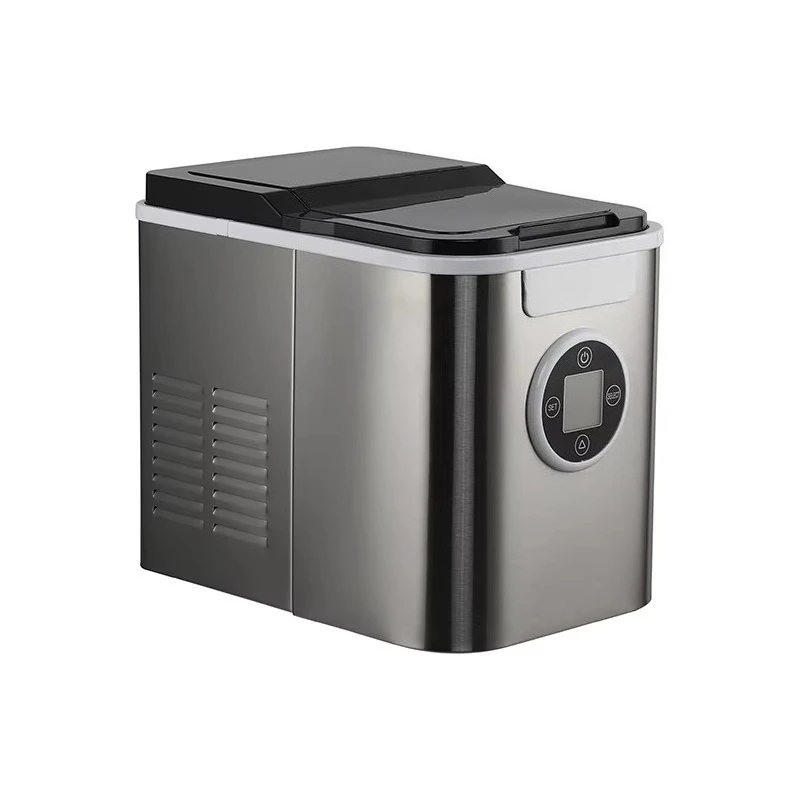 ASAS 12KG/24H Electric Intelligent Portable Home Ice Maker Custom