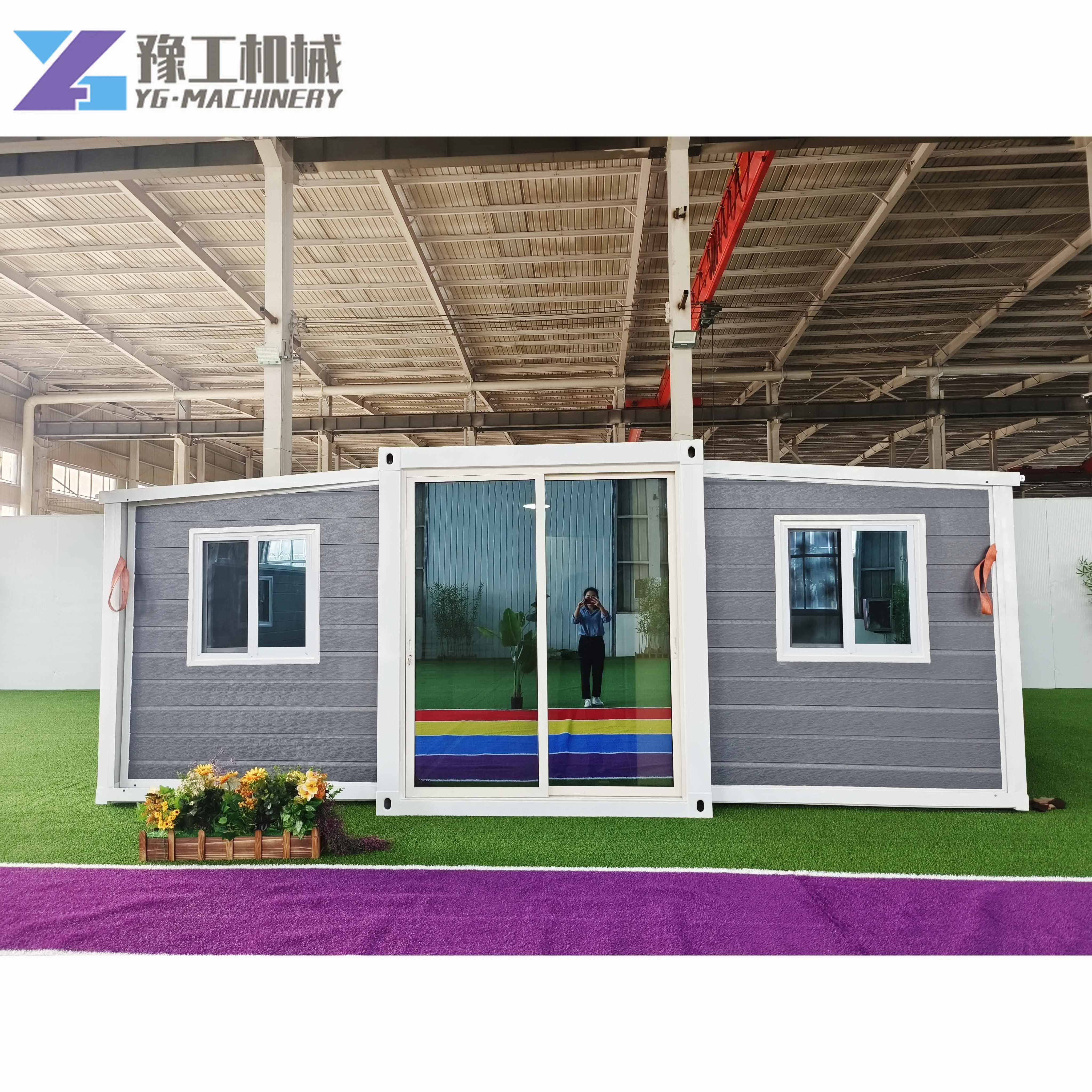 YG Modern 2 & 3 Bedroom Prefabricated Container House Expandable Modular House & Small House for Hotel & Bathroom Use