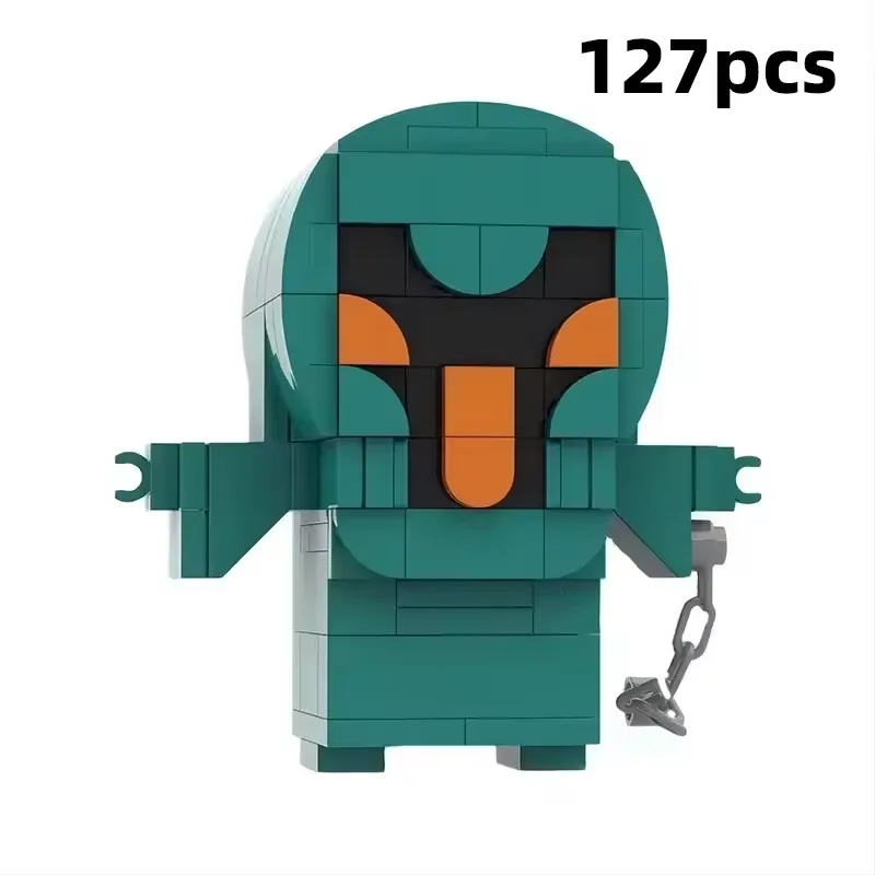 Retro Detective Dog Monster Hunter Team MOC Classic Mystery Cartoon Squad Cube Figures Building Blocks Display Adult Brick Set