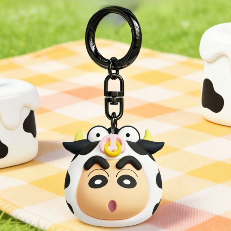 Crayon Shin-chan Nohara Hiroshi Boochan Cartoon-Schlüsselanhänger in niedlicher Q-Version für männliche und weibliche Schüler, exquisiter Anhänger für den Rucksack – Detail 2