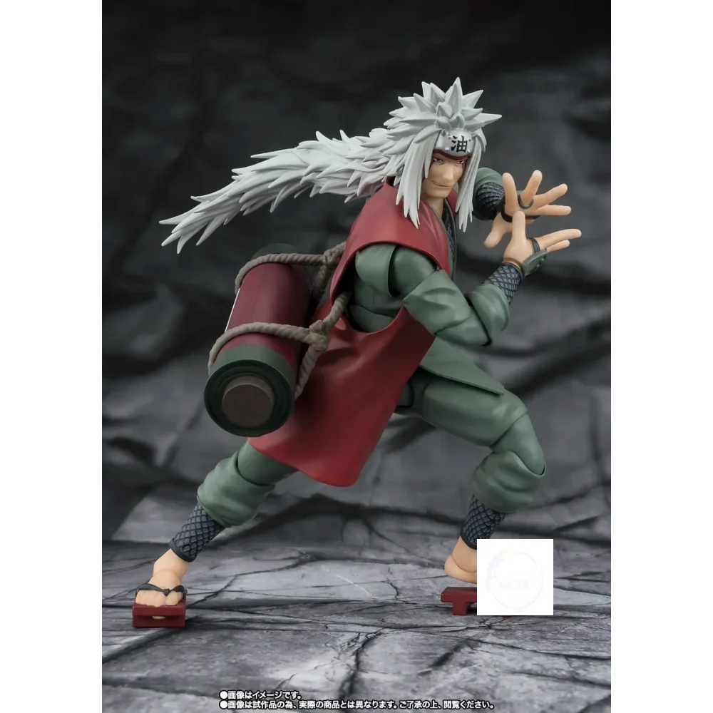 オリジナルバンダイナルト S.H.Figuarts ジライヤ隠れ葉英雄マスター賢者賢者モードセット PVC アクションフィギュアおもちゃコレクションモデル