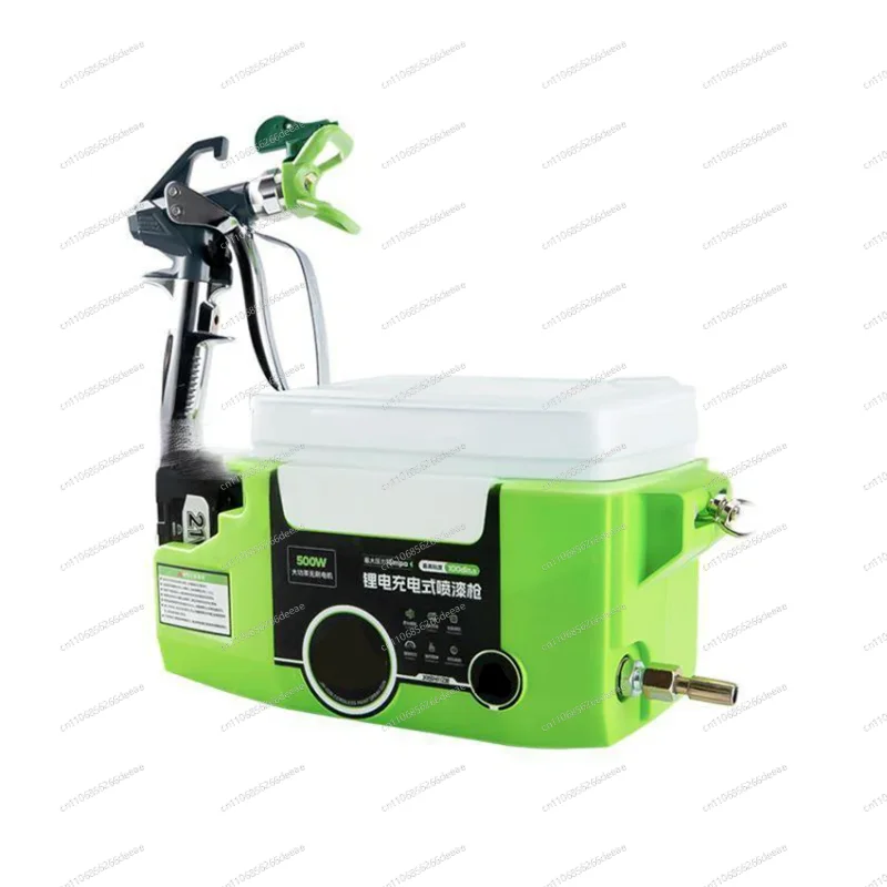 YbjNew High-Capacity Lithium Airless Sprayer | Professional High Pressure, Makita Battery Compatible