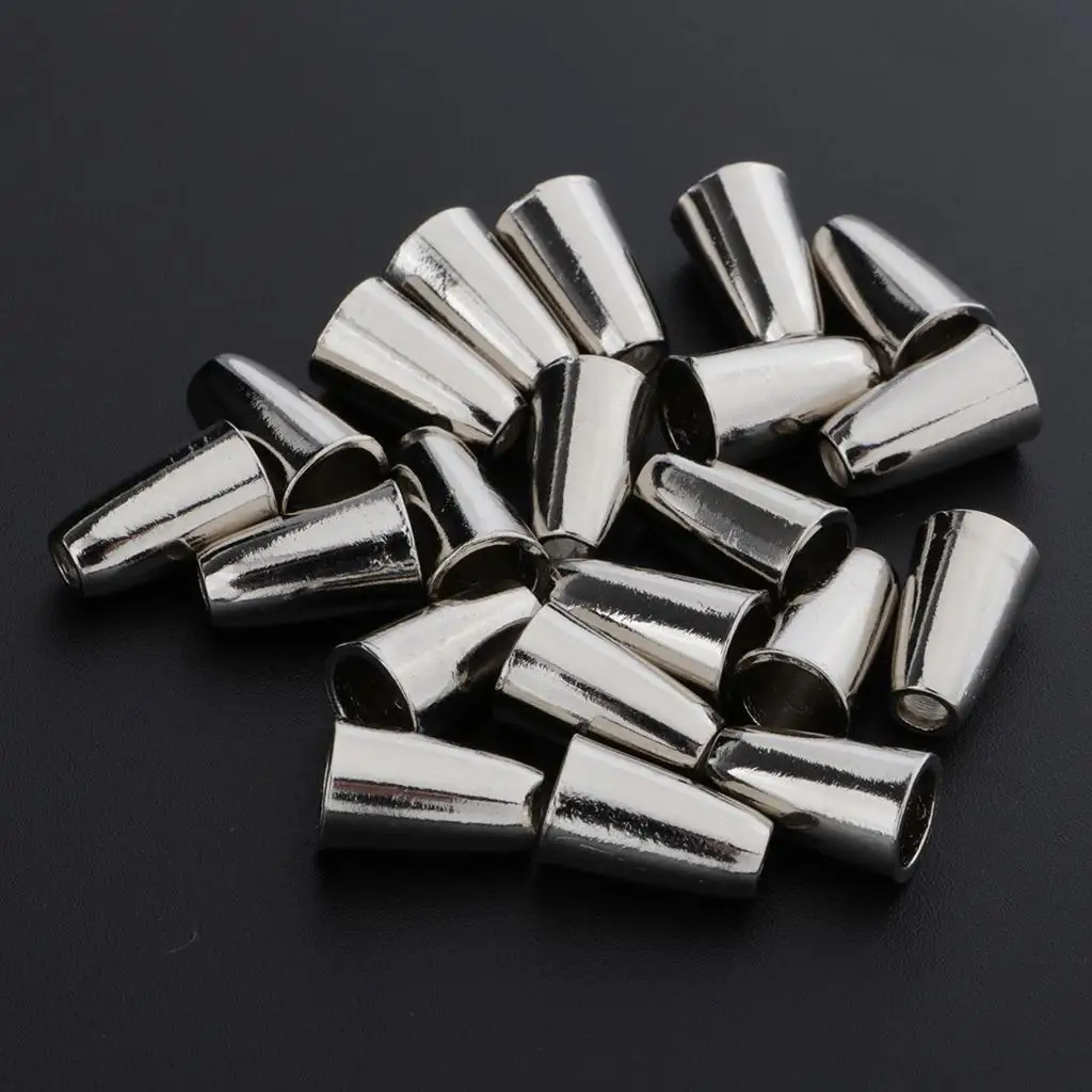 PP Drawstring Stop Zinc Alloy Cord Lock End Bell Stopper Fastener for Jeans Bags Sewing Locks