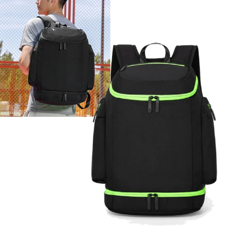 

Баскетбольный спортивный рюкзак с карманом для обуви, уличная дорожная сумка для пешего туризма и поездок на работу, большой футбольный подростковый рюкзак для фитнеса