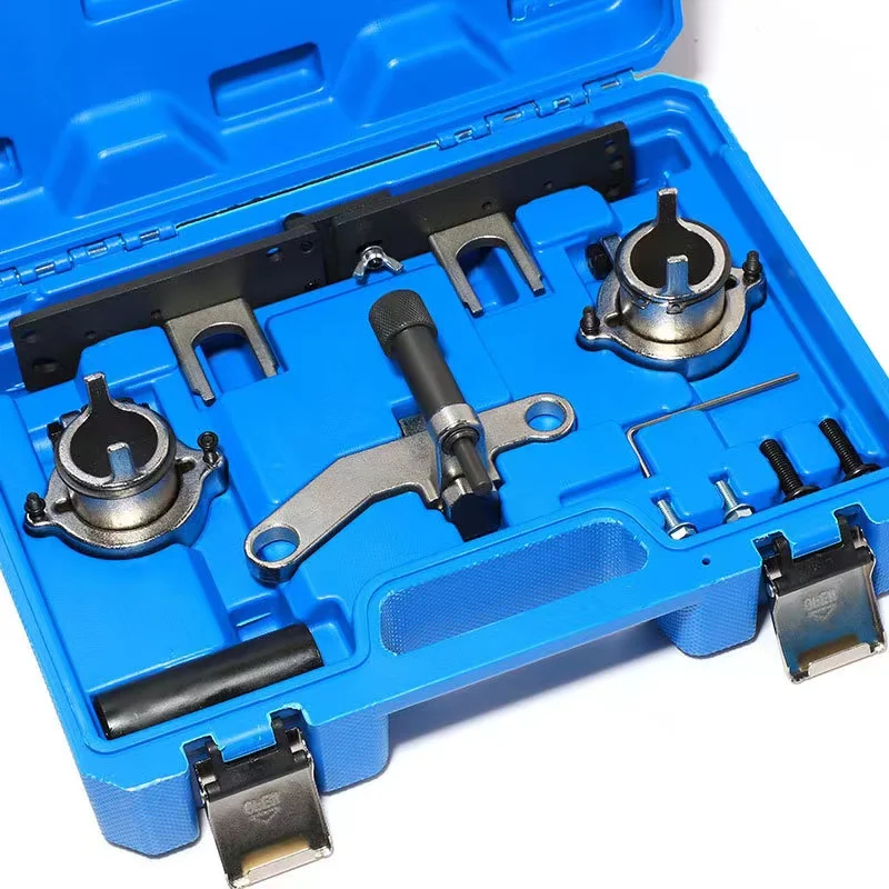 Timing Tool kit Camshaft Aligning Flywheel Locking Crankshaft Pulley Holding Tool compatible with GM Onix /Tracker /Chevrolet 1.