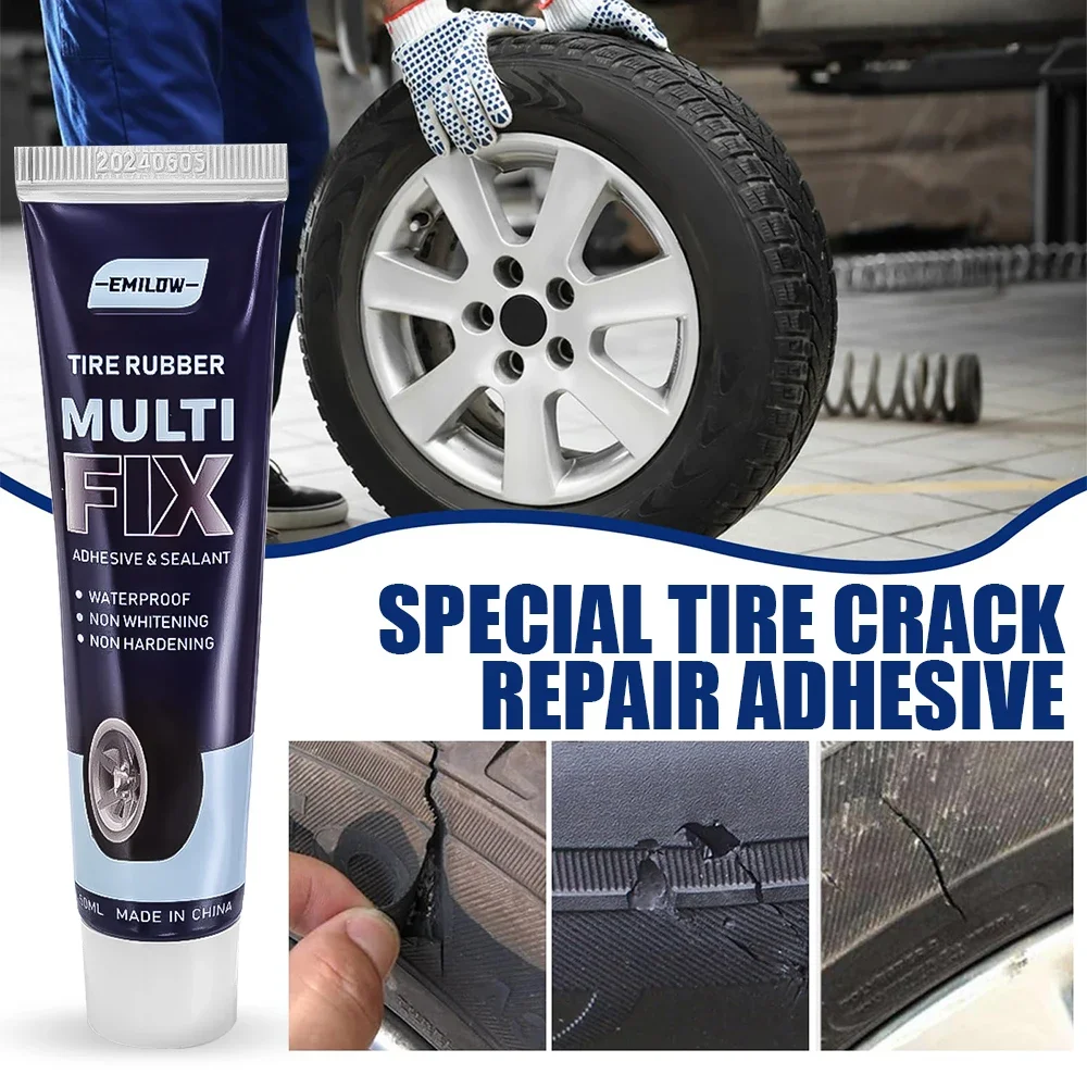 Universal Car Tire Repairing Glue Motorcycle Bicycle Tyre Inner Tube Puncture Repair Tools Bike Trye Tire Patching Repair Glues