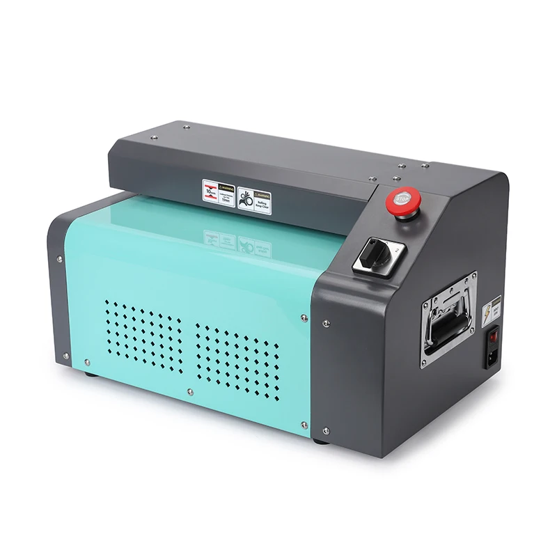 Triturador de papelão ondulado p10 de mesa industrial hine 350mm/13.7 ''de largura caixa de papel corte hine energia elétrica