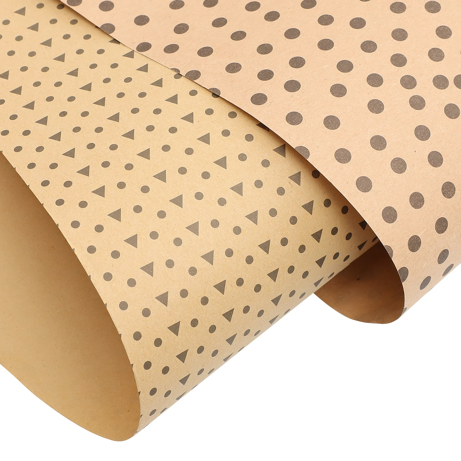 

8Pcs Creative Book Inspired Gift Wrapping Paper Vintage Style Kraft Sheets for Present Box Birthday Decoration Set