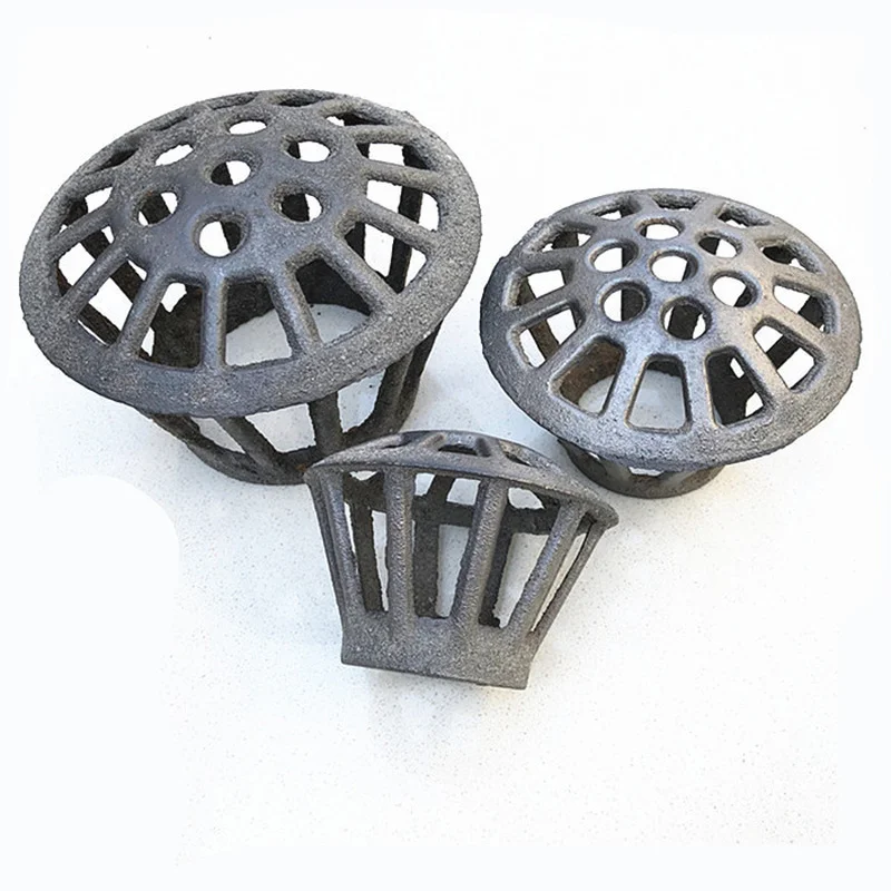 

Roof Drain Pipe iron Floor Drain balcony Downspout Strainer 75-160mm Grille PVC Pipe Sewage Drain Insert Net Cover Hole plug