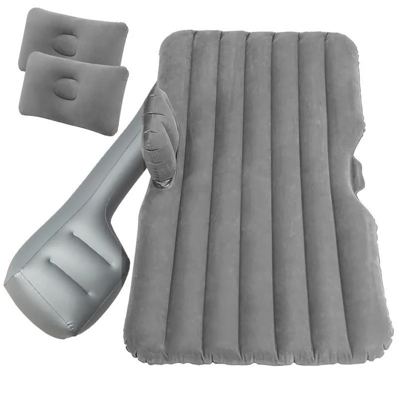 Portátil reunindo carro Split cama inflável, Multi-funcional cama inflável, Car Rear Seat Sleeping Mat, Cama de viagem de carro, Cama portátil