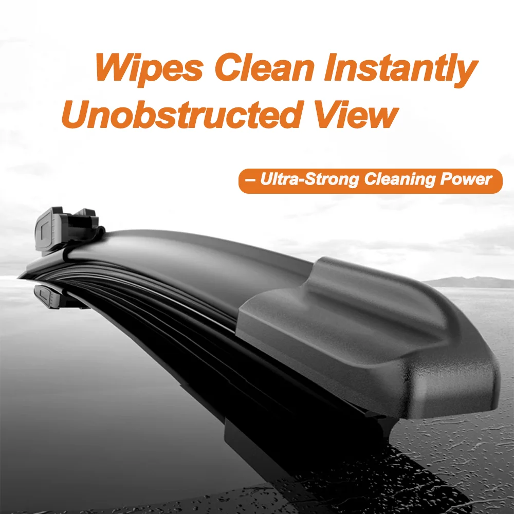 Kcimo Front Windshield Wiper Blades For Nissan Navara D22 1997-2004 Windscreen Window Car Accessories