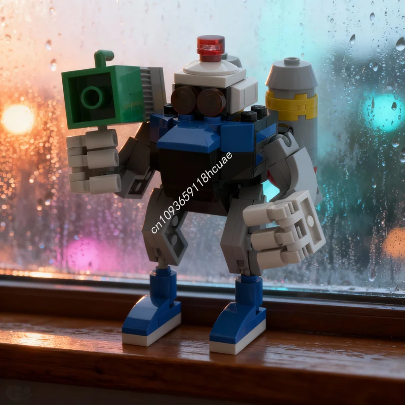 

110pcs MOC Heavy Gunner Sonic Mania The Hedgehog Model Christmas Gifts Building Blocks Architecture Toy DIY Creative Idea