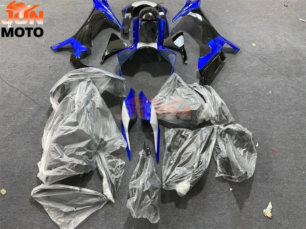 JUN Motorcycle Fairing Kit fits YZF-R1 15 16 17 18 19 YZF1000 2015 2016 2017 2018 2019 Fairing Black Blue motorcycle housing