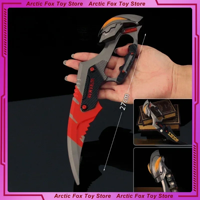 27 cm Neue Arena Breakout Beliarok Spiel Umgebung Metall Große Nahkampf Arme Modell Desktop Dekoration Ornamente Geburtstag Geschenke Spielzeug