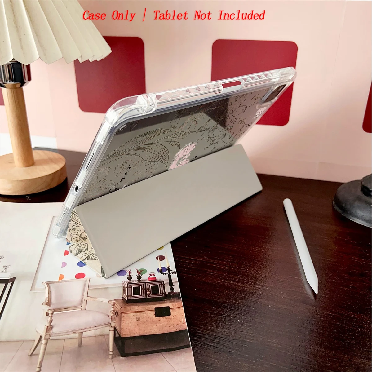 Slim Fit Premium TPU Tablet Cover, Shockproof Durable Lightweight Protective Case for iPad Samsung Huawei Honor Redmi Xiaomi