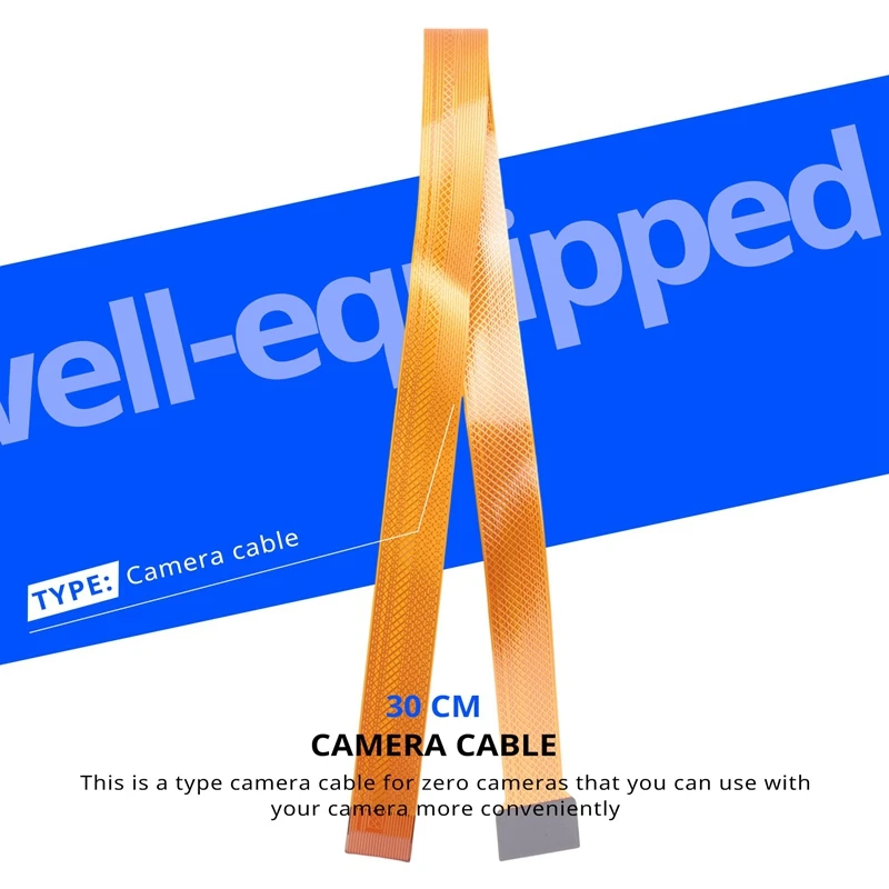 Câble de caméra pour Raspberry Pi ontariW, ligne ruban FDavid, V1.3, Pi0, 30 cm