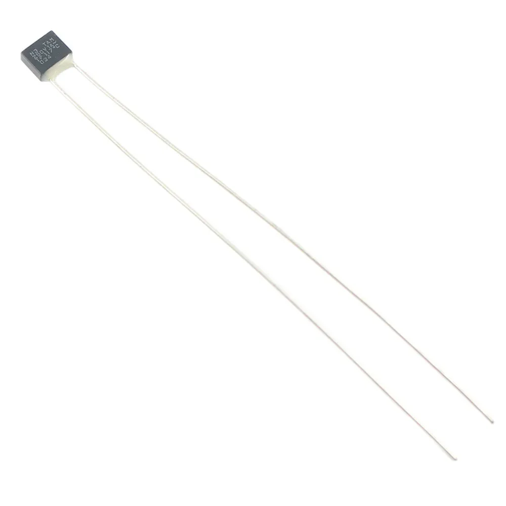 5 قطعة الصمامات الحرارية N3 TF 117C 117 درجة 1A 250 فولت الأسود RH مفاتيح درجة الحرارة المربعة #3