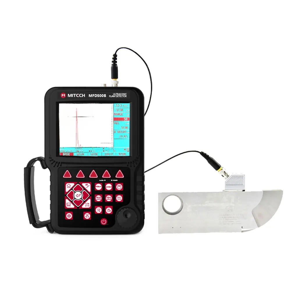 

MFD500B Digital Ultrasonic Flaw Detector Range (0 ~9999) mm with 320*240 TFT LCD