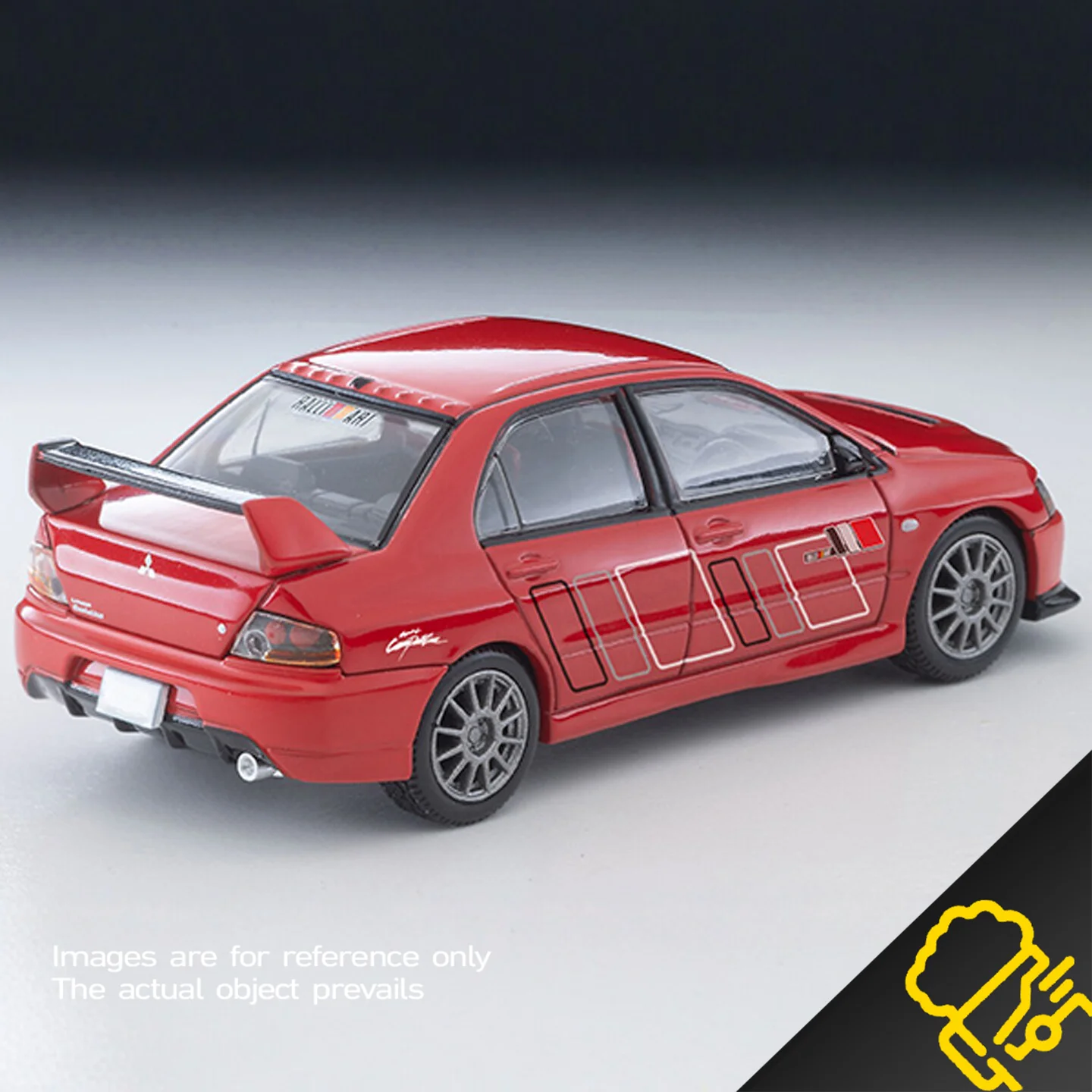 In stock 1:64 N349c EVO9 strength art alloy replica vehicle model, boy toy gift, room collection statue