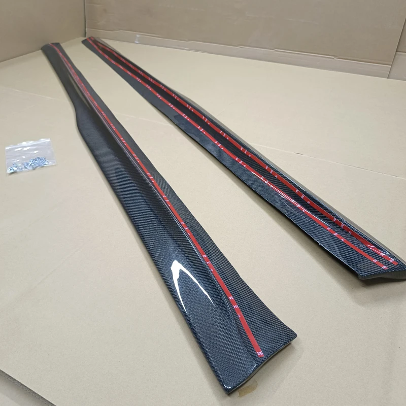 F82 M4 PSM Style true Carbon Fiber Side Skirt For BMW M4