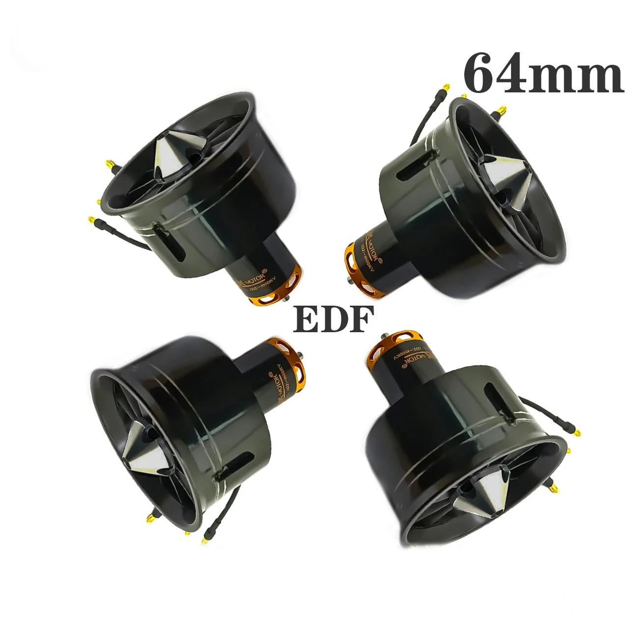 QX-MOTORブラシレスモーター,12ブレード,edf,外付けファン,qf2822,2200kv,2400kv,3500kv,3800kv,4300kv,60a,80a,6s esc