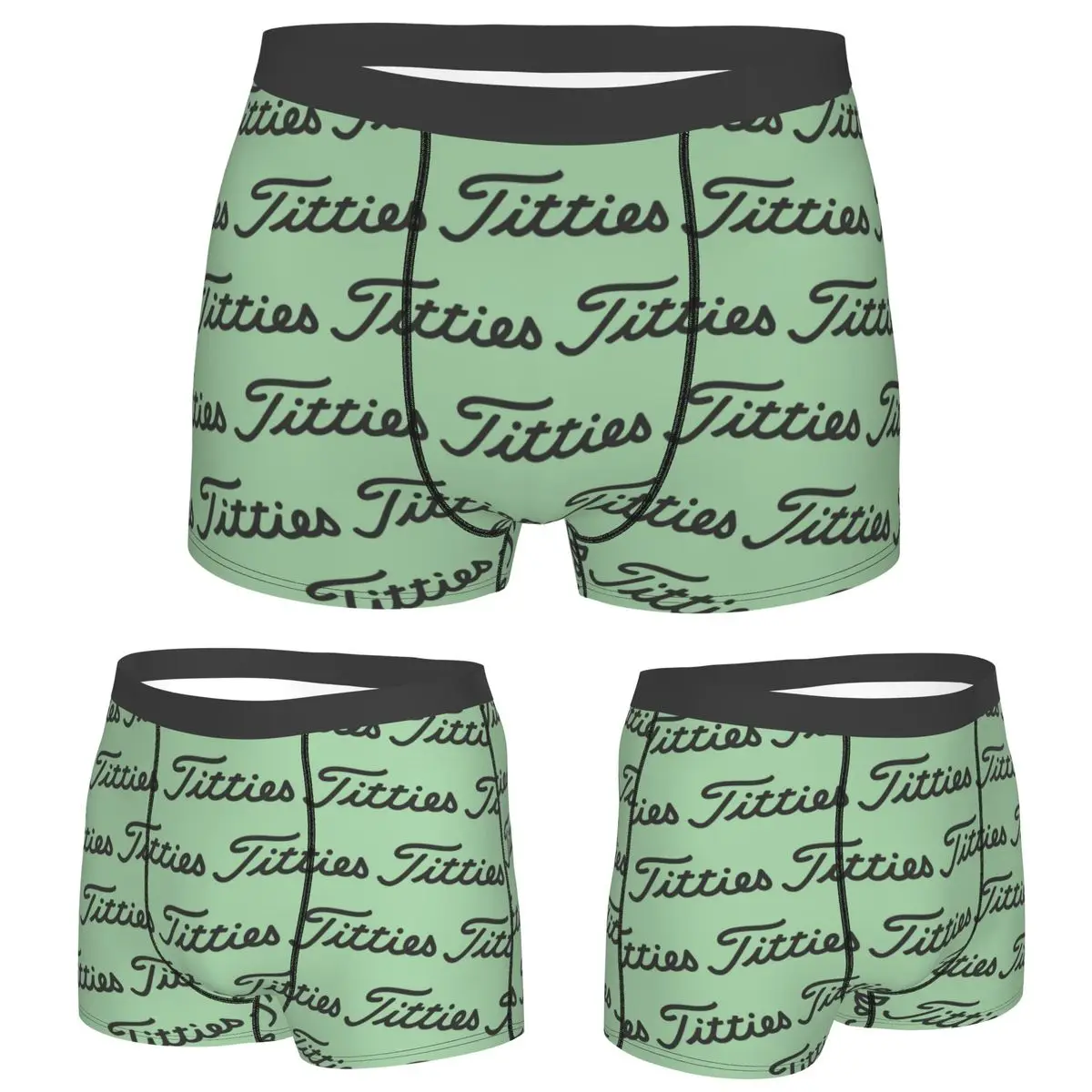 

Boxer Underpants Shorts Titties Golf Ball Panties Male Comfortable Underwear for Homme Man Boyfriend Gift