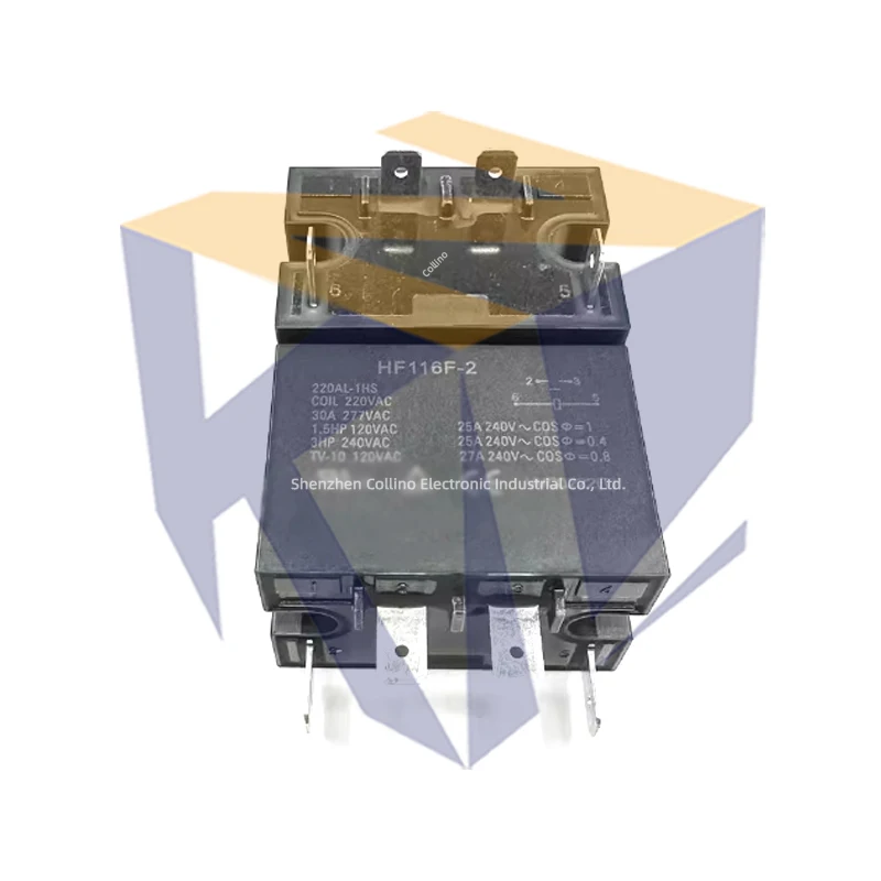 1pcs HF116F-2 220AL-1HS 220V 4-Pin AC Air Conditioning Relay