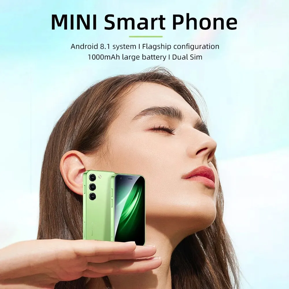 SOYES S26 초박형 스마트폰 2GB RAM 16GB ROM Android8.1 듀얼 SIM 대기 1000mAh 3G 네트워크 컴팩트 휴대전화