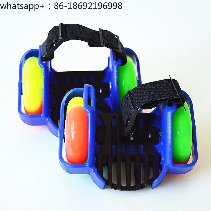 Enhanced Version of PU Hot Wheel Roller Skates Children's Starry Sky Roller Skating Light Wheel