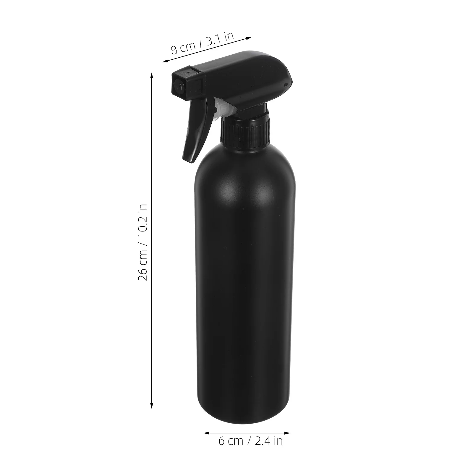 3 قطعة 500 مللي زجاجات رذاذ فارغة المحمولة Hdpe قابلة لإعادة الاستخدام بخاخ رذاذ لحديقة السيارات أدوات غسيل السيارات البلاستيك #4