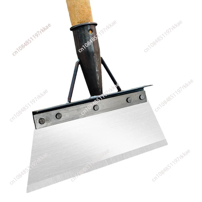 30cm Metal Weed Cleaning Shovel Stainless Steel Cleaning Shovel for Moss Multifunctional Outdoor Garden Shovel Farm Weeding Tool