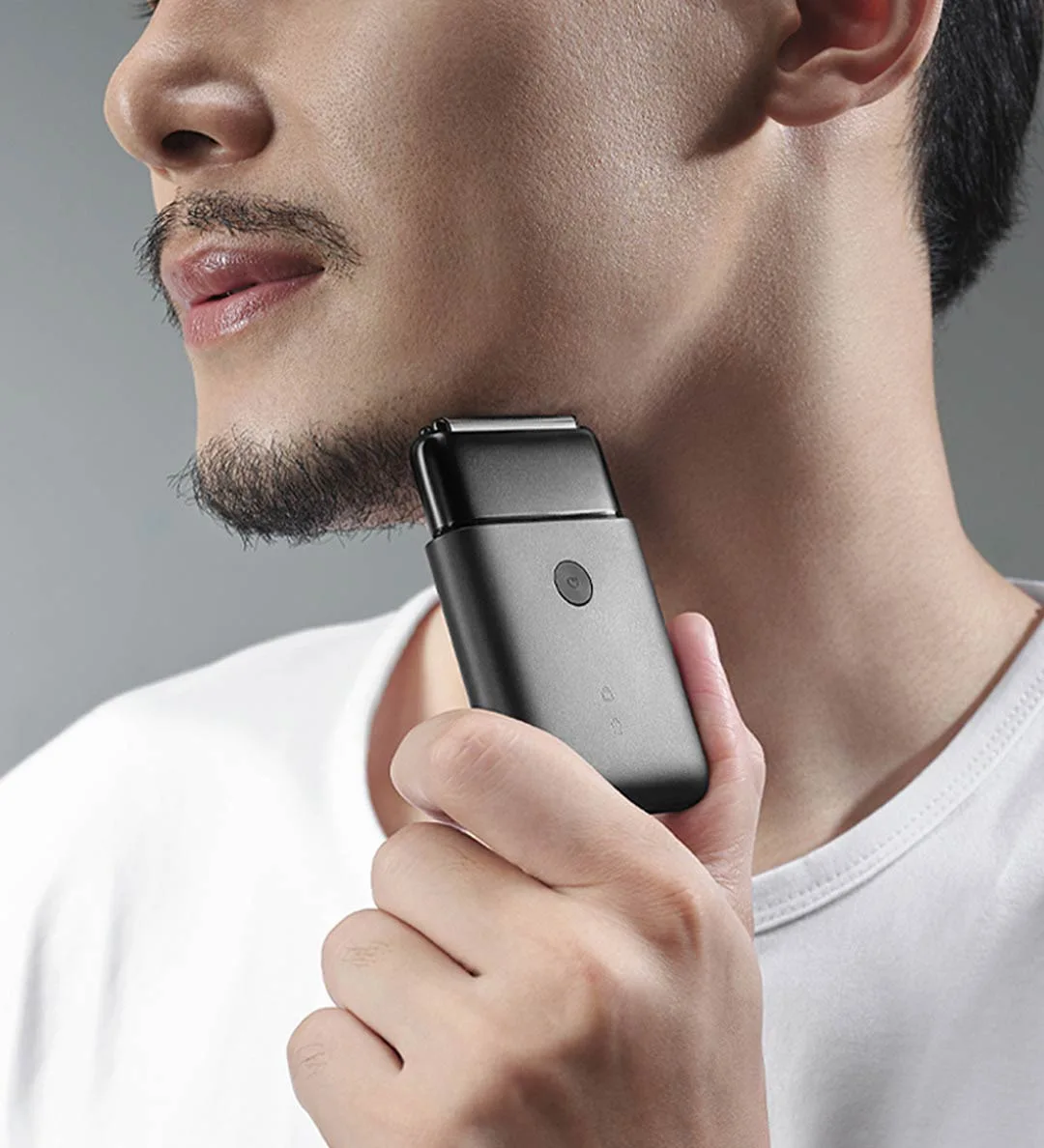 New MIJIA Electric Shaver Reciprocating Dual Blade MSW201 IPX7 Ultra-thin Portable Magnetic Suction Noise Reduction Blade -CN