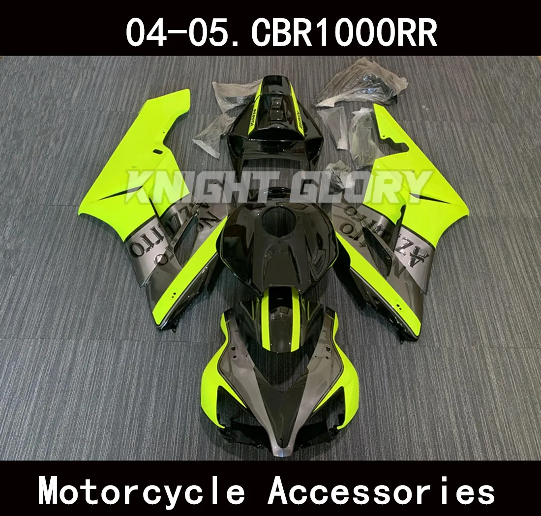 

Motorcycle complete set parts, suitable forCBR1000RR,2004 2005 models. Body cover kit. ABS injection molding.