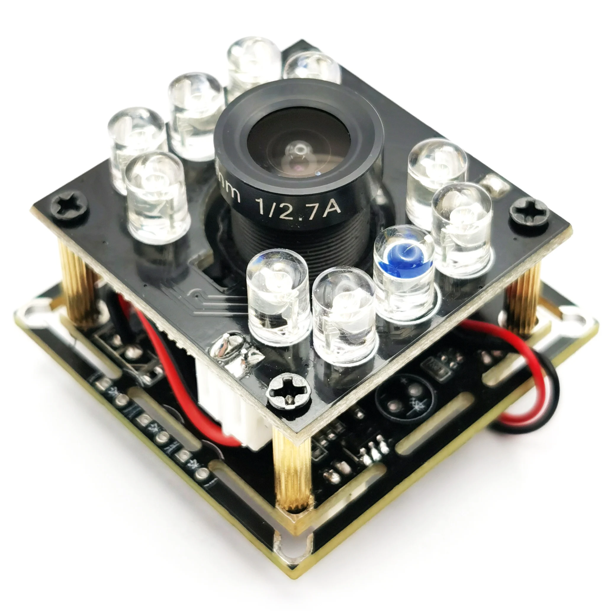 

Мини-модуль камеры ночного видения Full HD 1080P USB с автоматической ИК-подсветкой, 90-градусная система видеонаблюдения без искажений