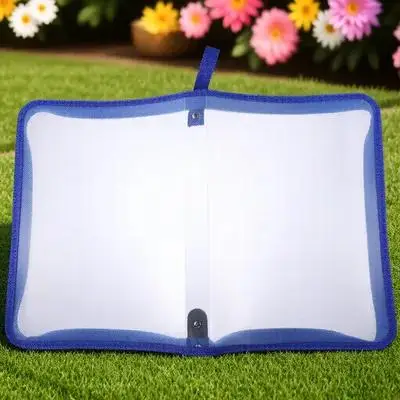 

Storage Zipper File Package Clear Bags Plastic Document Holder Office Organizer