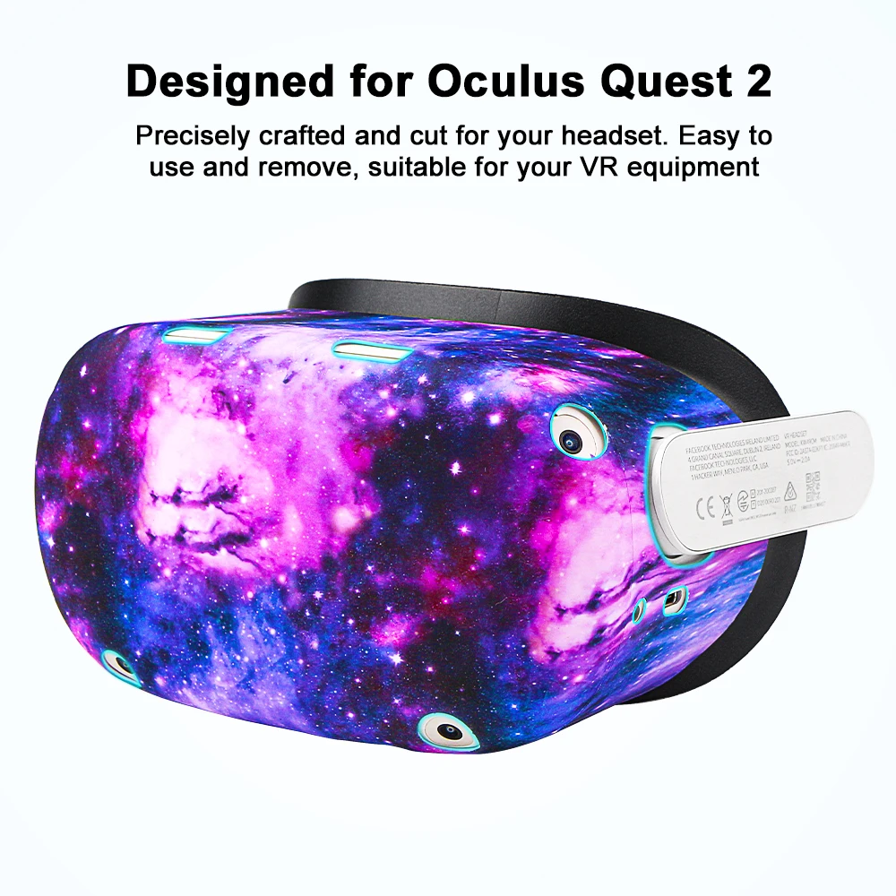 Colohas Console Head-mounted Protective Case For Oculus Quest 2 Silicone Protective Cover Anti-Scratch Case VR Accessories