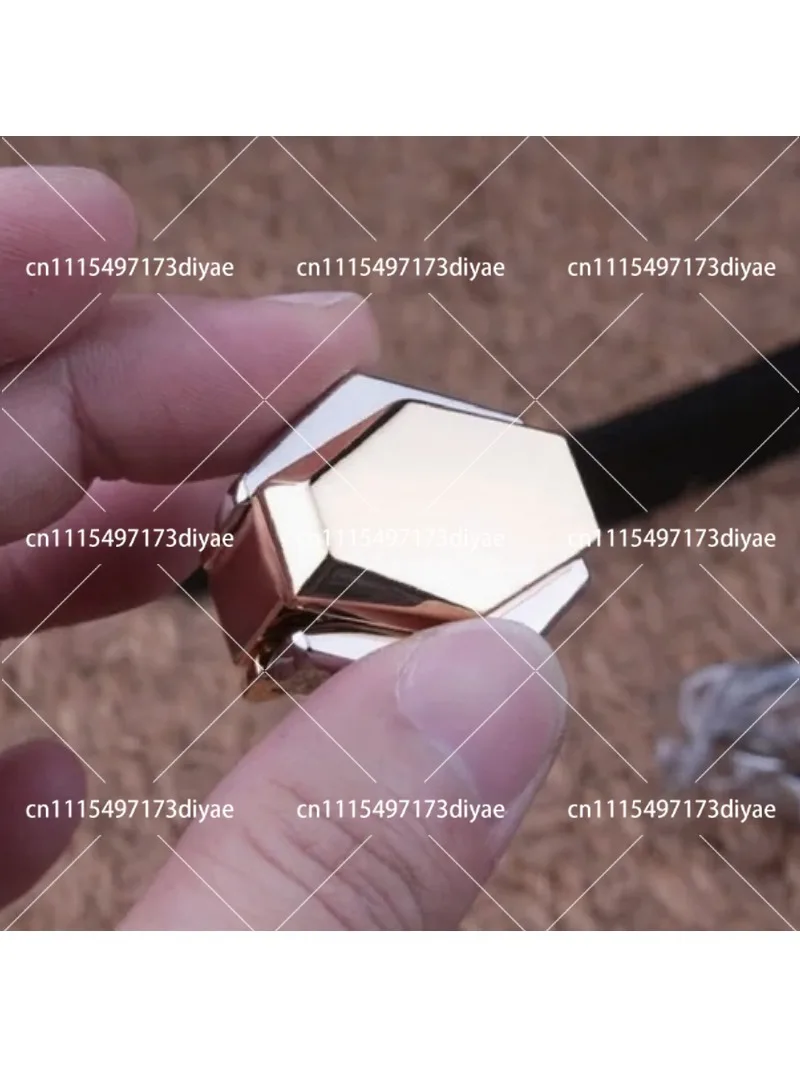 Stainless Steel Bag Hardware Diamond Hexagon Buckle Locks Vintage Style DIY Handbag Making Accessories
