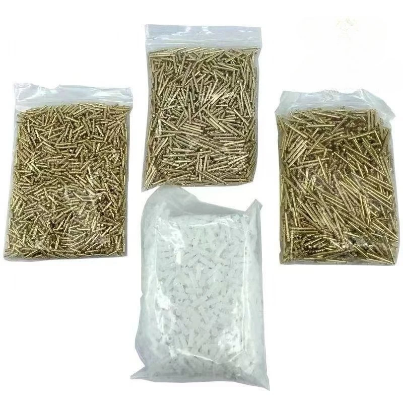 1000PCS/pack Dental Lab Material Brass Dowel Pin Pure Copper Sleeve Nail for Denture Die Model Section Work 20mm/16mm/10mm